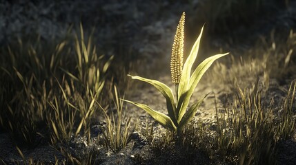 reeds in the morning