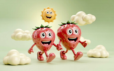 easter eggs with funny faces