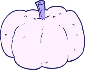 cartoon pumpkin in bright neon color