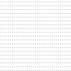 Point texture. Dot seamless pattern. Grid dotted halftone. Simple small geometric pattern. Rectangle black and white polkadots. Repeat polkadot. Vector