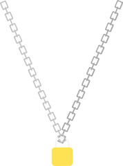 Chain with padlock