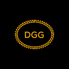 DGG Letter Initial Logo Design Template Vector Illustration