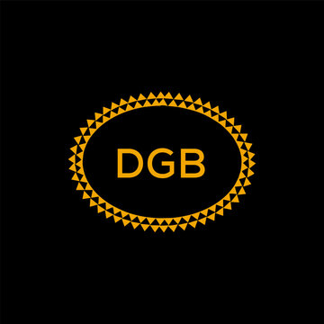 DGB Letter Initial Logo Design Template Vector Illustration