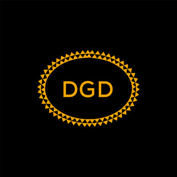 DGD Letter Initial Logo Design Template Vector Illustration
