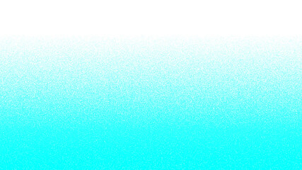 Aqua blue and white speckled gradient effect isolated on transparent background