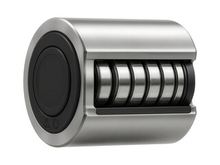 Linear roller bearing with a cylindrical roller design and a high load capacity for heavy-duty construction equipment