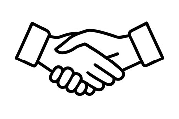 handshake vector illustration