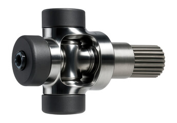Universal joint with a spline connection for industrial conveyor systems
