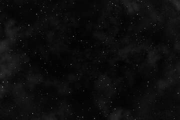 Fototapeta premium Starry night sky, dark and speckled with faint stars and nebulae