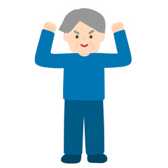 元気なおじいさん