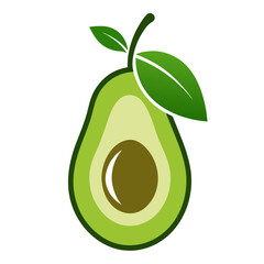 vector illustration of an Avocado