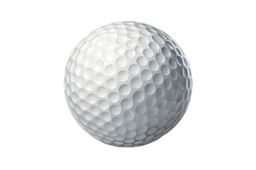 golf ball isolated on white