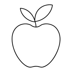  apple outline vectors