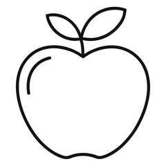  apple outline vectors