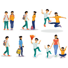 silhouette of people , silhouette of humans