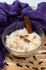 Bowl with hominy. typical brazilian food.