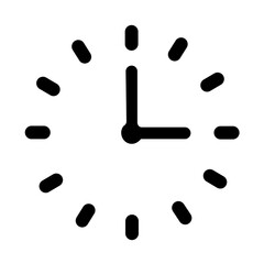 Clock Line Icon. Vector Stock Illustration , Clock icons in line style set,  Time icon