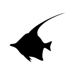 Fish Silhouette Vector Illustration