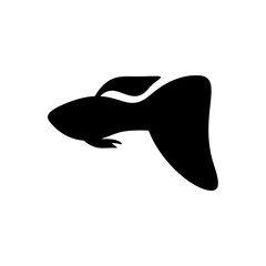 Fish Silhouette Vector Illustration