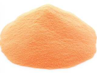 Pile of pale orange powder