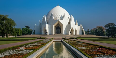 The white marble elegance of Bahaâ€™i Lotus Temple