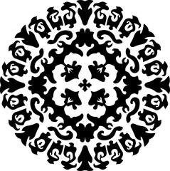 Obraz premium Abstract Tribal Crest Tattoo Vector