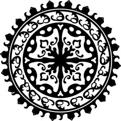 Abstract Tribal Crest Tattoo Vector" bundle graphics