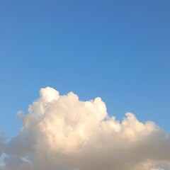 blue sky with clouds