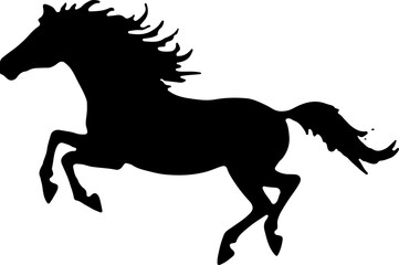 horse,  mountain   animal, mammal,  vector graphics