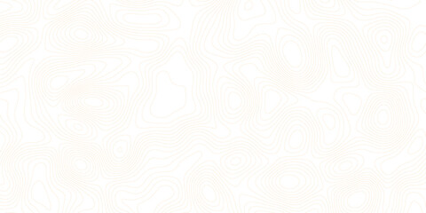 Topographic contour lines vector map seamless pattern