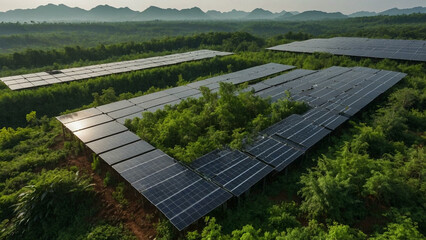 Lush Green Forest Reclaimed by Nature in China