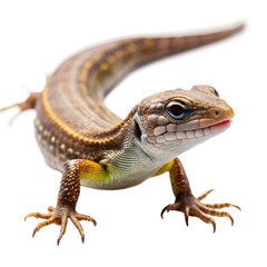 Naklejka premium lizard isolated on transparent background 