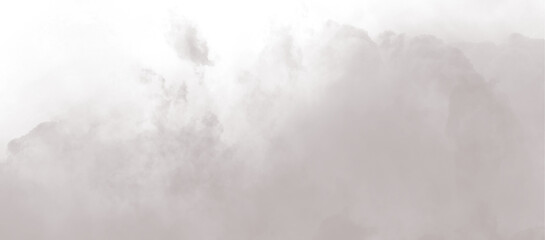 dark fog or smoke effect isolated on transparent white background. Steam explosion special effect. Effective texture of steam, fog, smoke png. Design elements