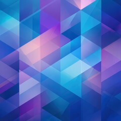 Obraz premium Colorful geometric shapes in gradient tones