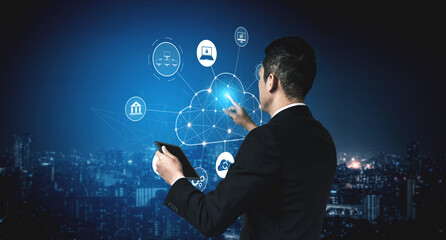 Cloud computing enables cloud, service, and network integration for digital transformation, data...