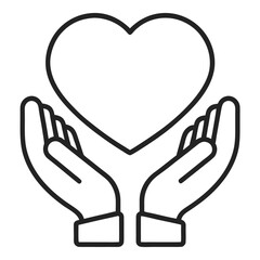 heart-in-hands-holding--outline-vector-icon-on-whi.eps