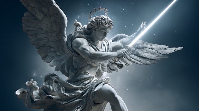 Archangel Michael with Lightsaber 
