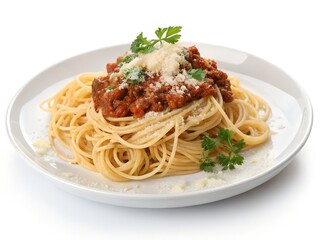 spaghetti with tomato sauce