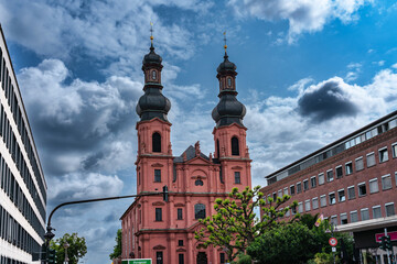 Obraz premium Sankt-Peter Kirche in Mainz