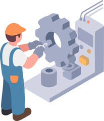 mechanic with wrench