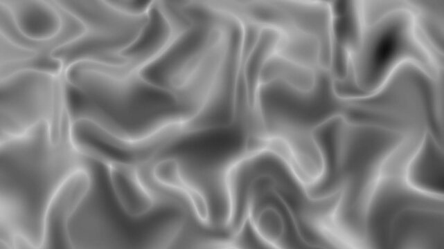 Abstract gray texture with smooth, flowing patterns resembling liquid or fabric in motion
