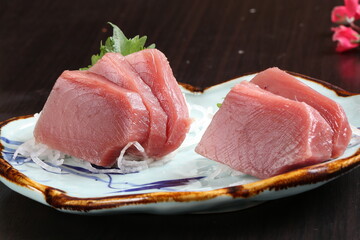 food, japanese cuisine, delicious, red tuna sashimi