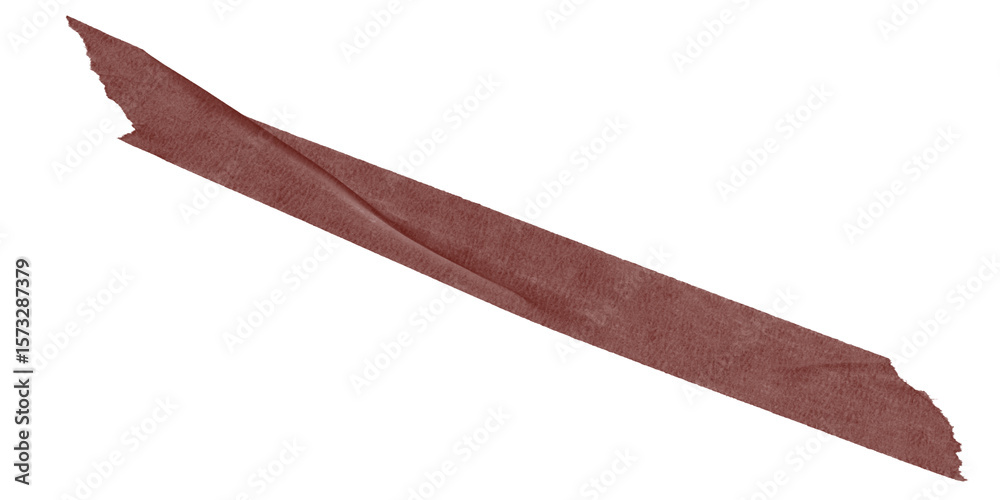 Fototapete isolated dark red diagonal shape against a stark black background creating a simple abstract design