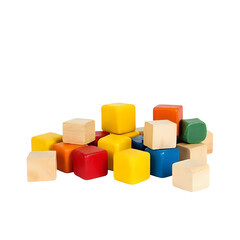 Obraz premium wooden toy blocks