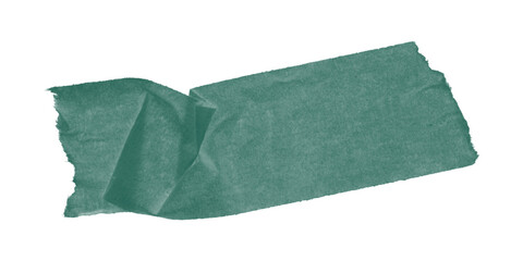A solid dark teal shape with jagged edges isolated against a black background in a simple...