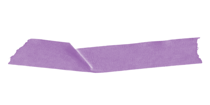 A simple image showing an irregular purple shape against a solid black background in a minimalistic style