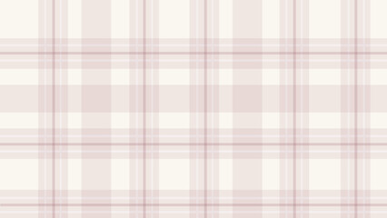 Geometric pink plaid print in pastel tones, vector background
