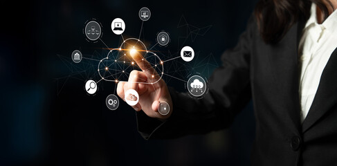 Cloud computing enables cloud, service, and network integration for digital transformation, data...