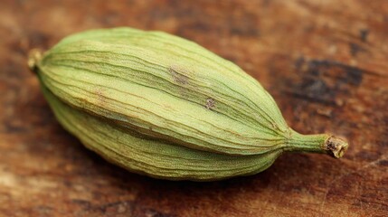 Close-up of a green cardamom pod (1)