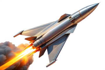 Powerful Rocket Launching into Space A Stunning 3D Render